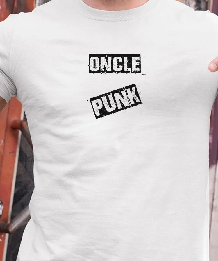 T-Shirt Oncle PUNK Pour homme