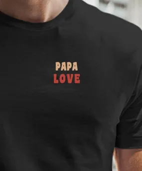 T-Shirt Papa love Pour homme