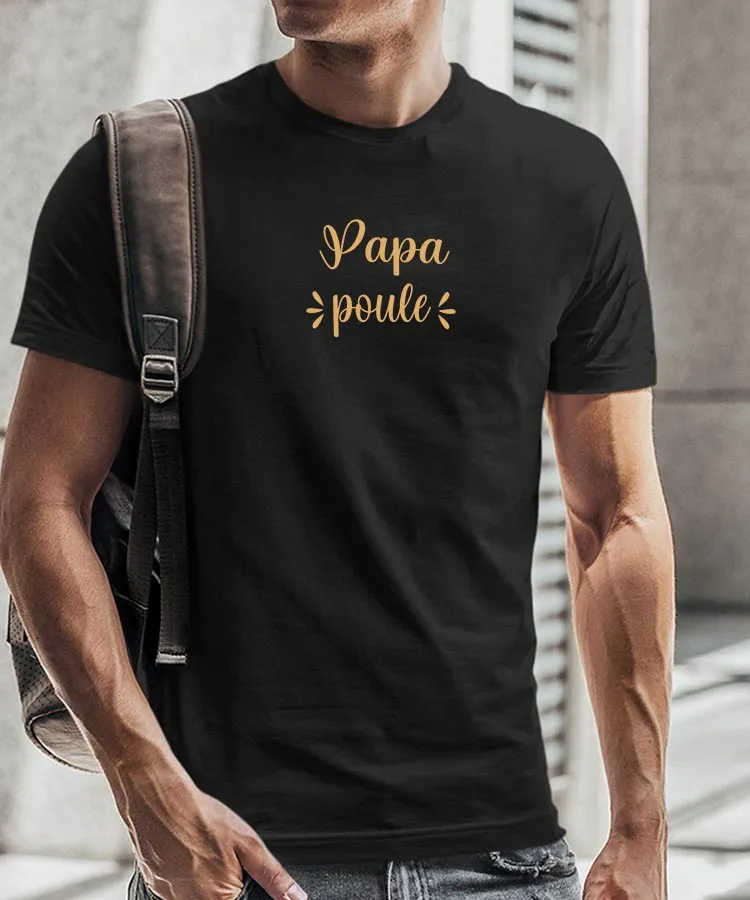 T-Shirt Papa poule Pour homme