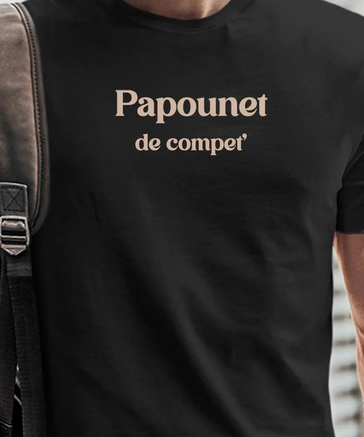 T-Shirt Papounet de compet' Pour homme