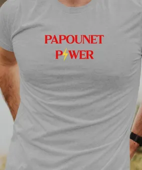 T-Shirt Papounet Power Pour homme