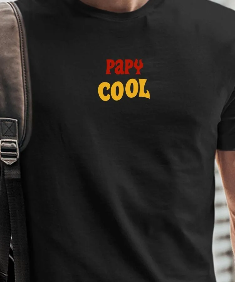 T-Shirt Papy cool disco Pour homme