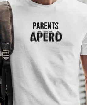 T-Shirt Parents apéro face Pour homme