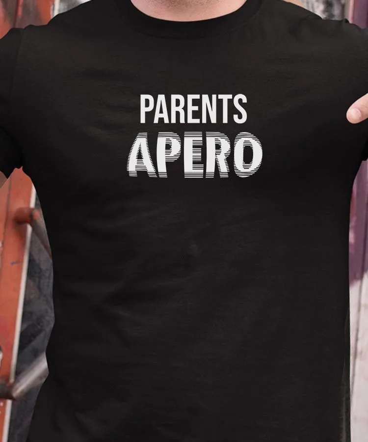 T-Shirt Parents apéro face Pour homme