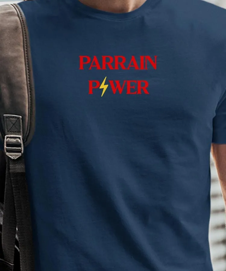 T-Shirt Parrain Power Pour homme