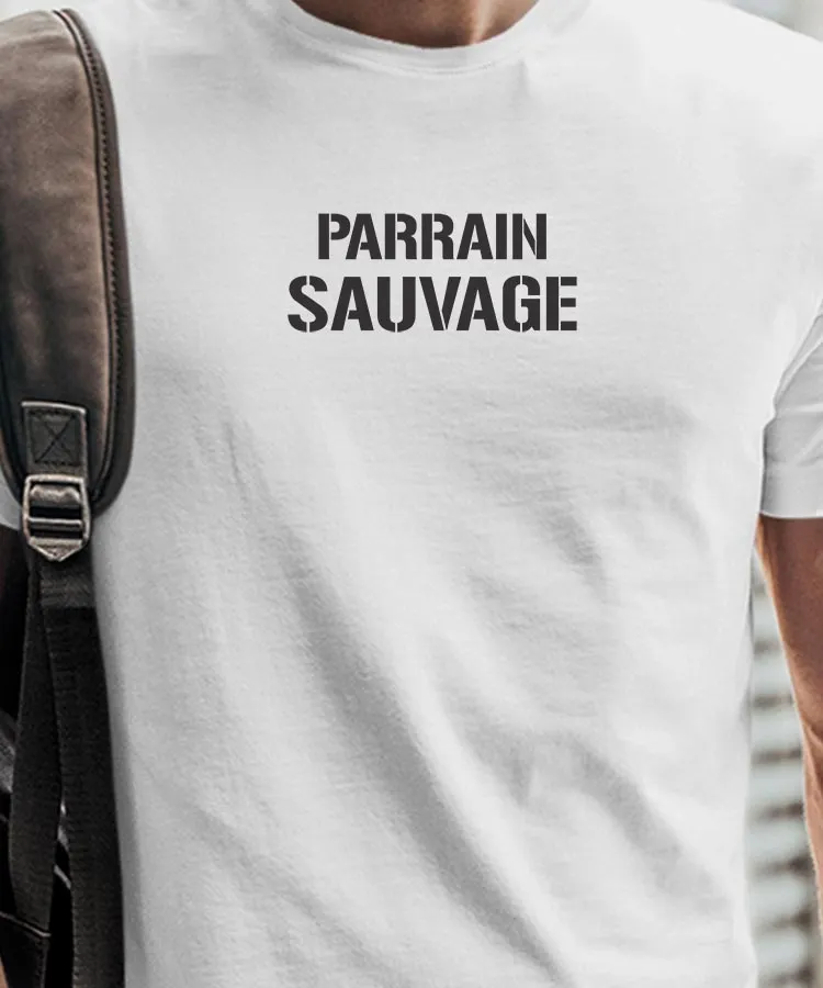 T-Shirt Parrain sauvage Pour homme