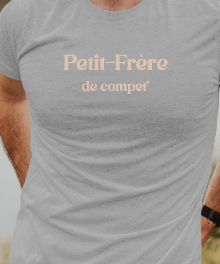 T-Shirt Petit-Frère de compet' Pour homme