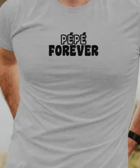 T-Shirt Pépé forever face Pour homme