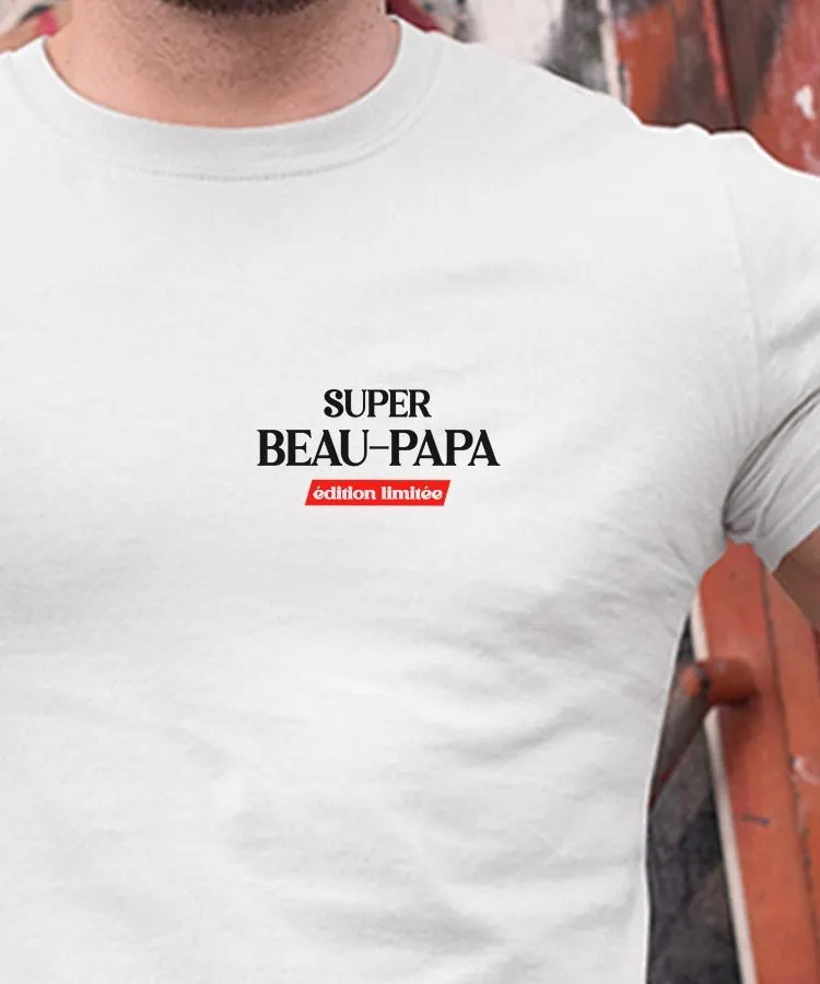 T-Shirt Super Beau-Papa édition limitée Pour homme