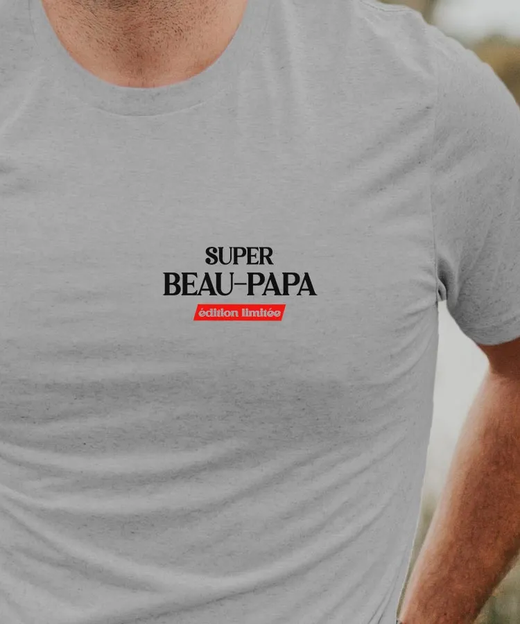 T-Shirt Super Beau-Papa édition limitée Pour homme