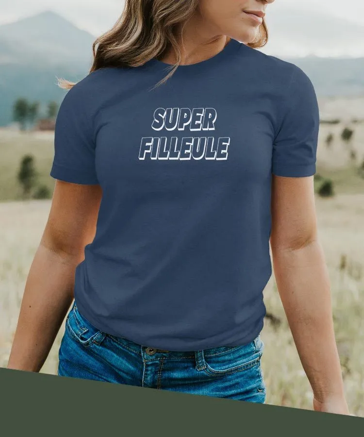 T-Shirt Super Filleule Pour femme