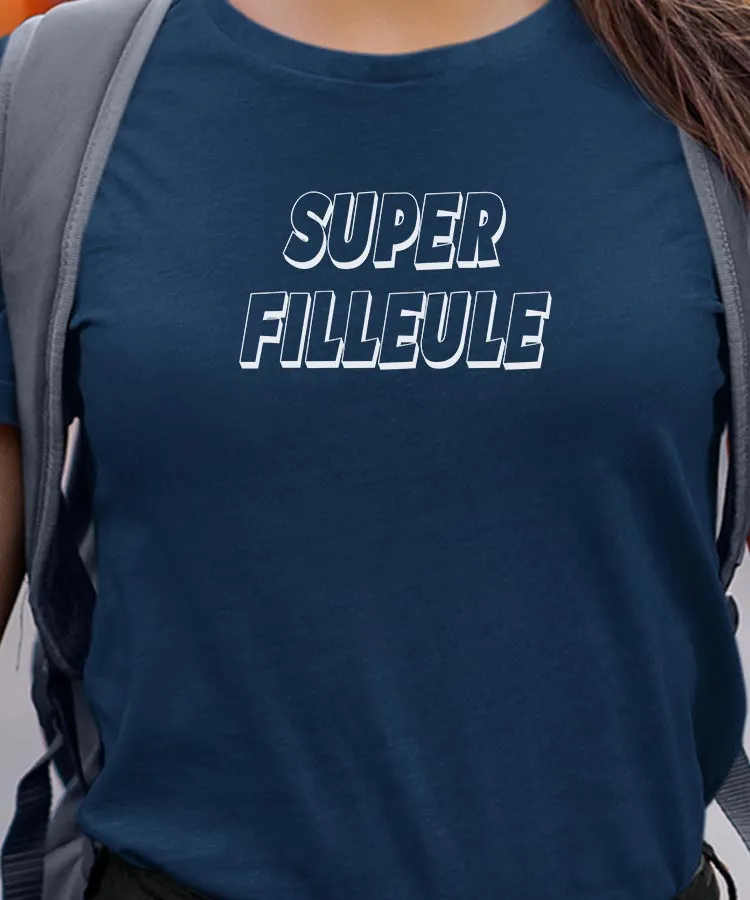 T-Shirt Super Filleule Pour femme