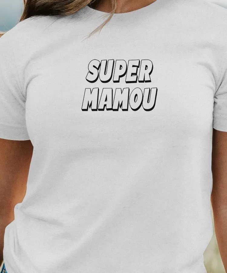 T-Shirt Super Mamou Pour femme