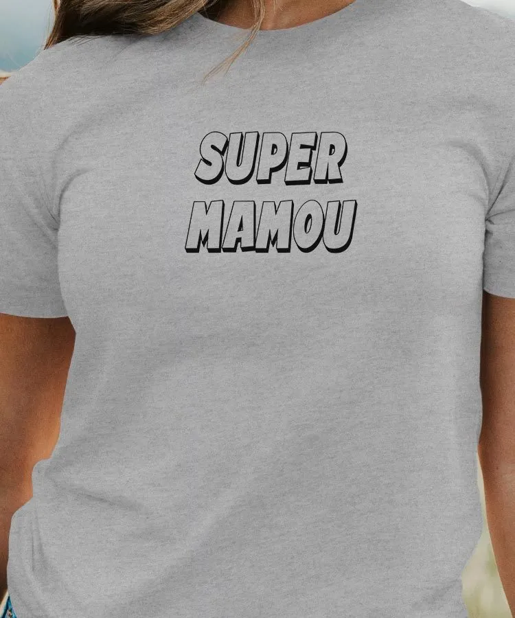 T-Shirt Super Mamou Pour femme