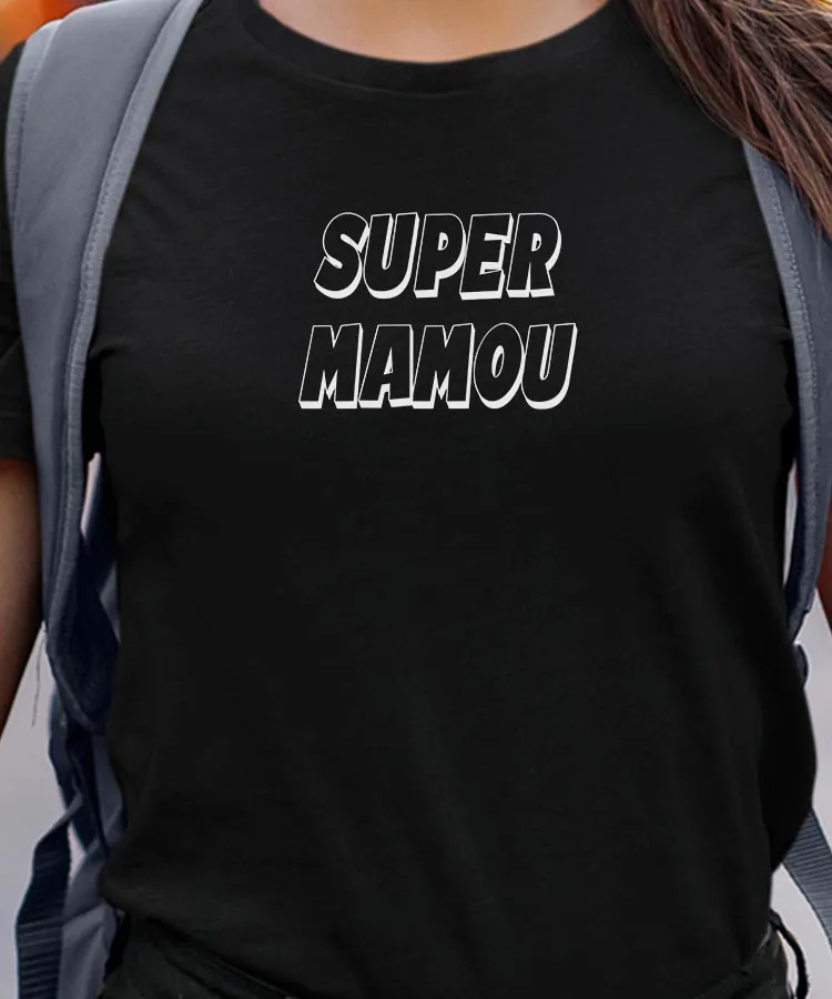 T-Shirt Super Mamou Pour femme