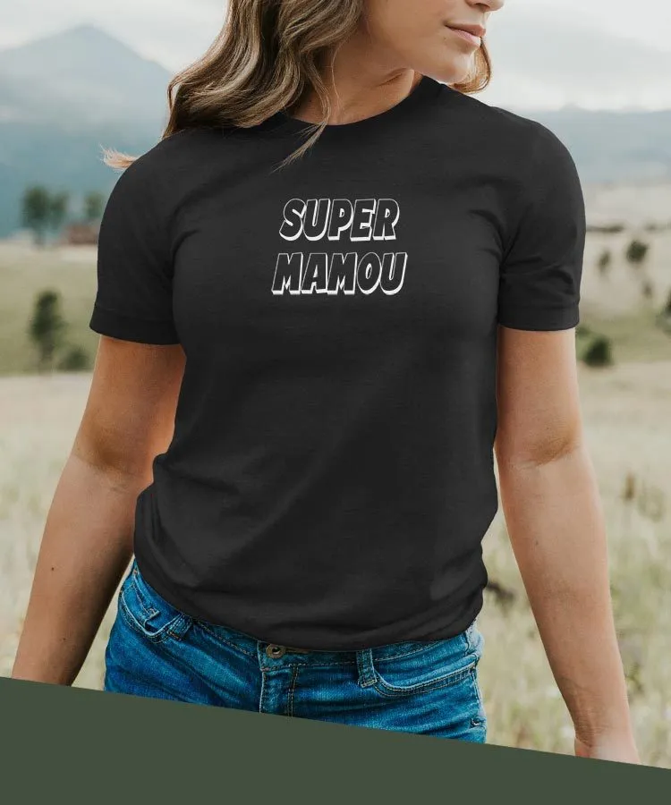 T-Shirt Super Mamou Pour femme