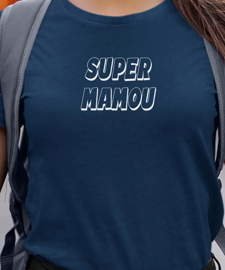 T-Shirt Super Mamou Pour femme