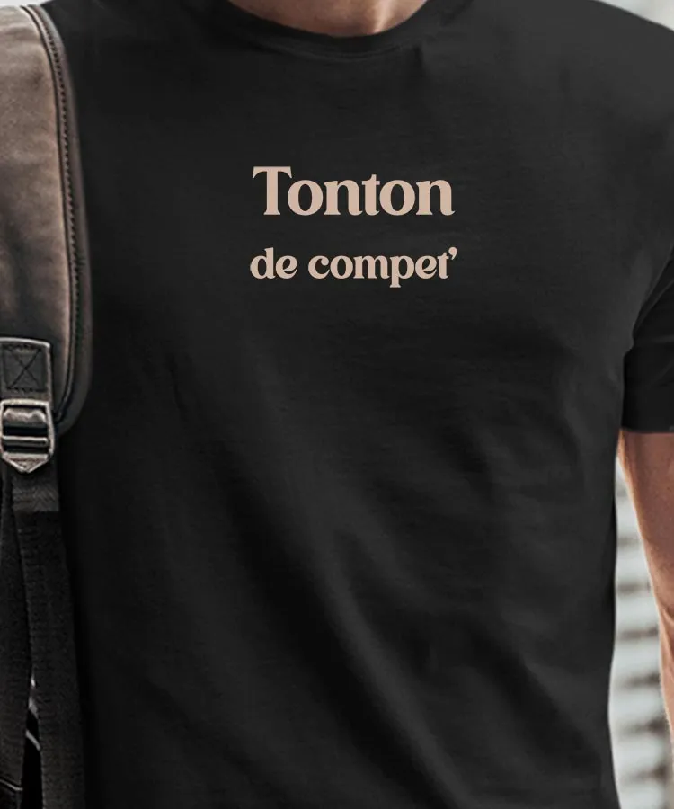 T-Shirt Tonton de compet' Pour homme