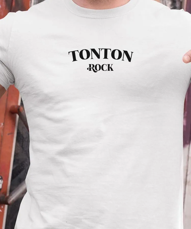 T-Shirt Tonton rock Pour homme