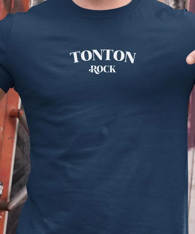 T-Shirt Tonton rock Pour homme