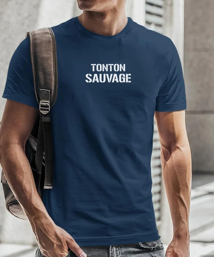 T-Shirt Tonton sauvage Pour homme