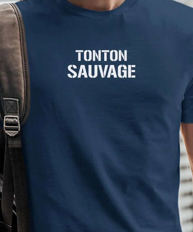 T-Shirt Tonton sauvage Pour homme