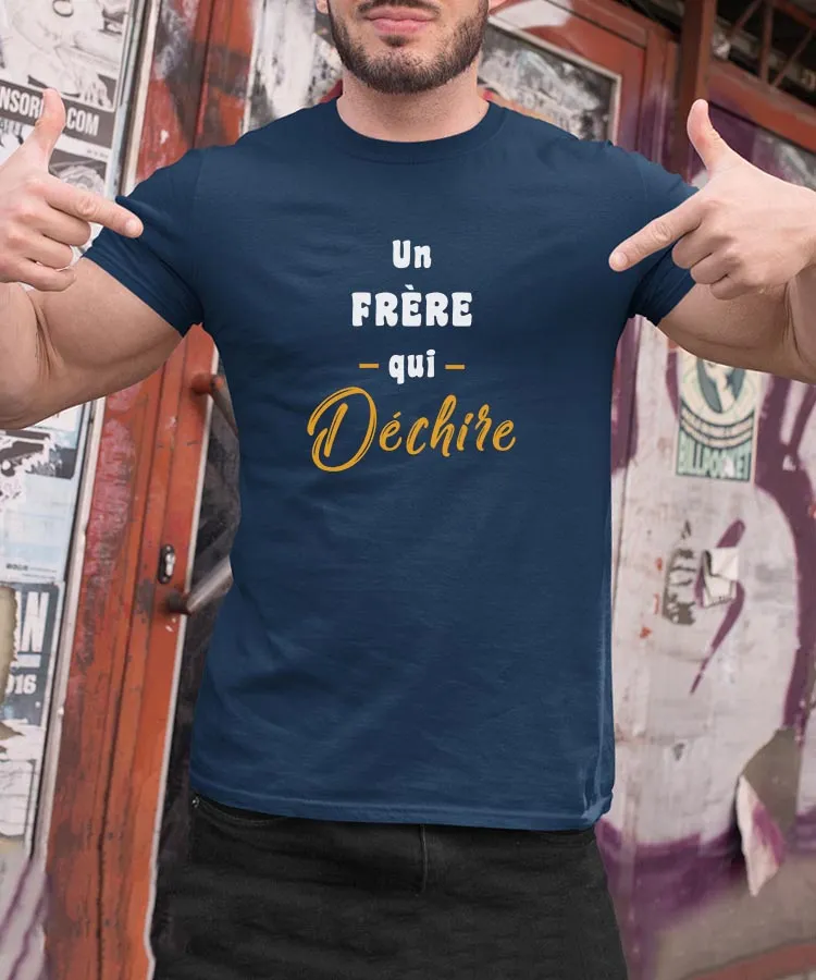 T-Shirt Un Frère Qui déchire Pour homme