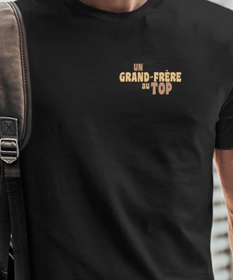 T-Shirt Un Grand-Frère au top Pour homme