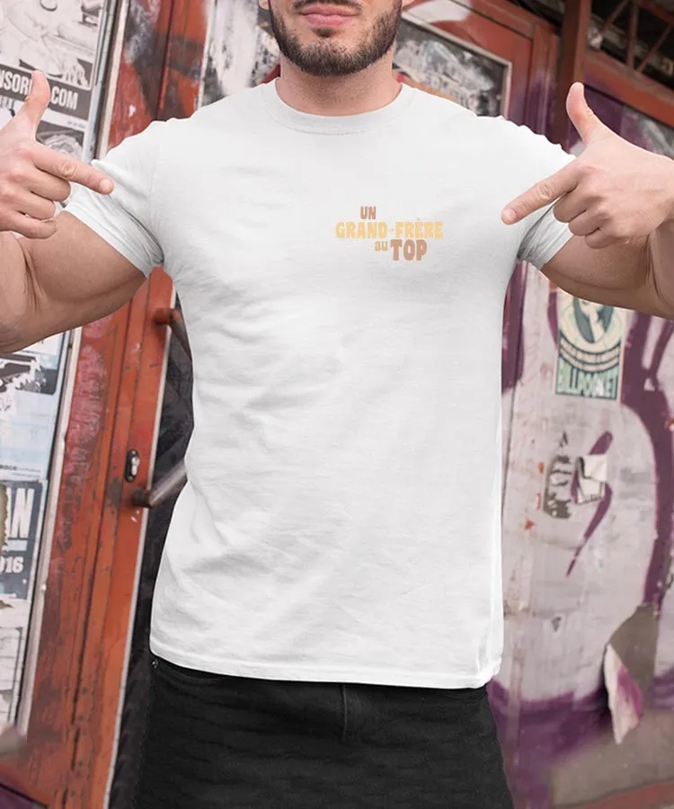 T-Shirt Un Grand-Frère au top Pour homme