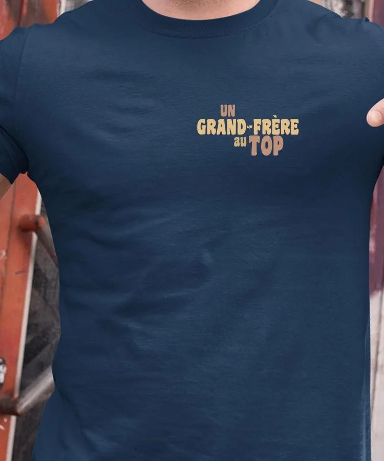 T-Shirt Un Grand-Frère au top Pour homme