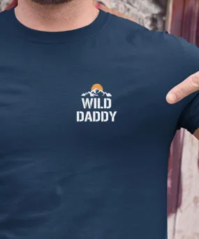 T-Shirt Wild Daddy coeur Pour homme