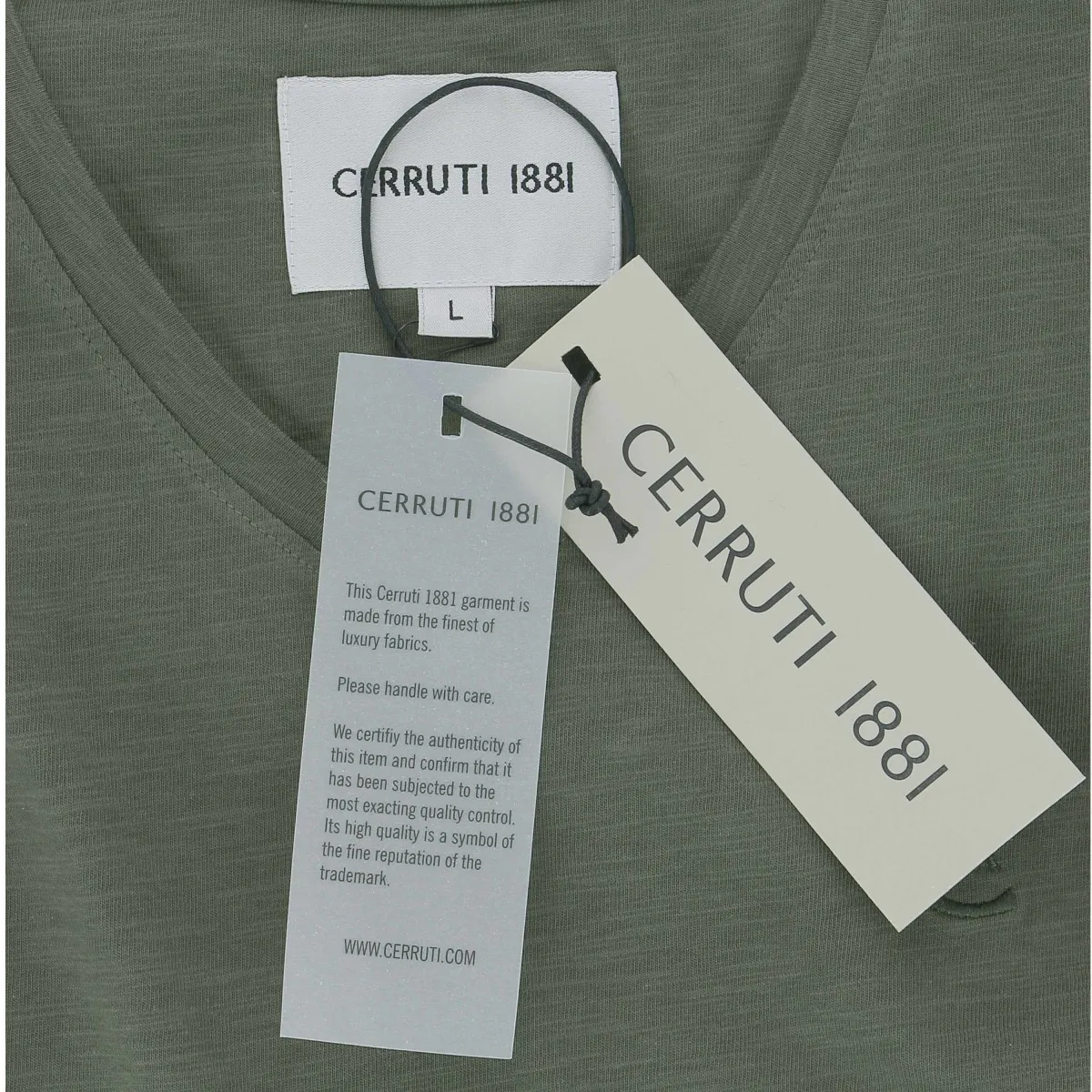 Tee shirt Cerruti 1881, divers coloris - Matière noble