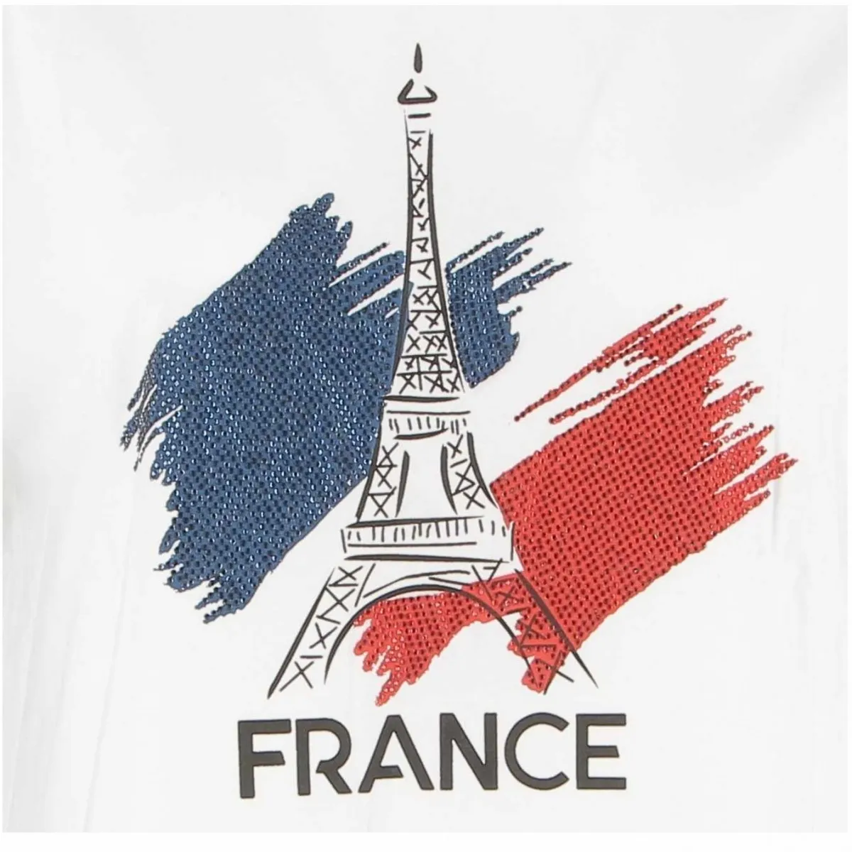 Tee-shirt France - Tour Eiffel - Matière noble 19.90€