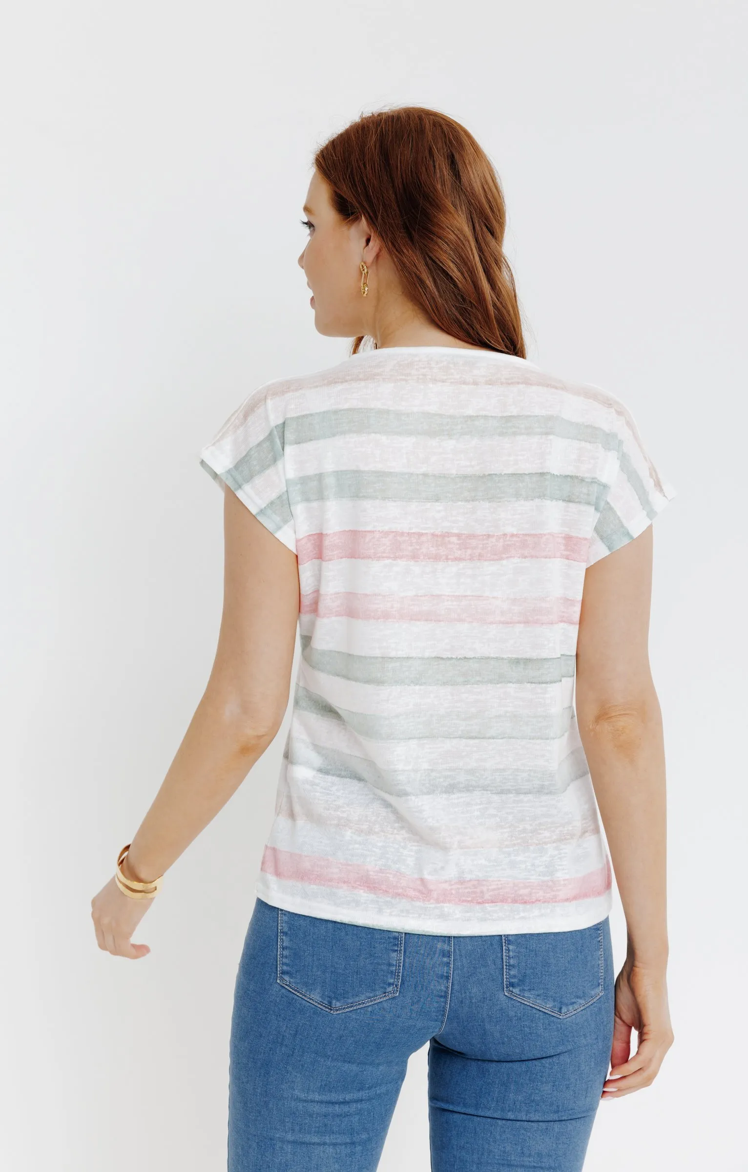 Tee-shirt imprimé placé - 22,77 €