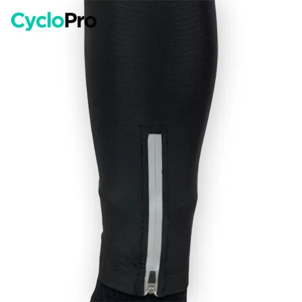 TENUE CYCLISTE AUTOMNE BLEUE - ABSTRACT+