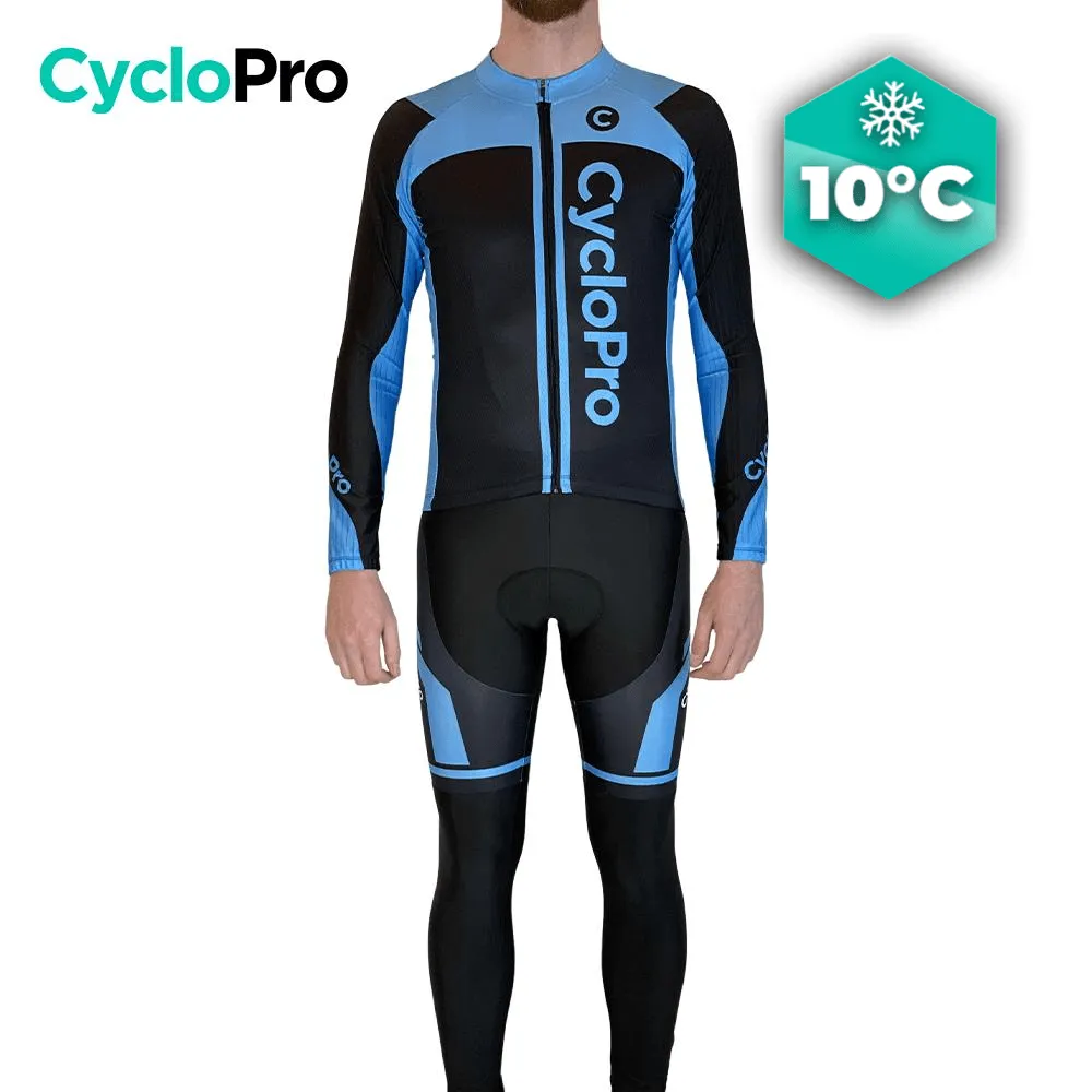 Tenue cycliste automne bleue - Flash+