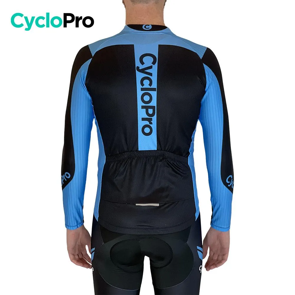 Tenue cycliste automne bleue - Flash+