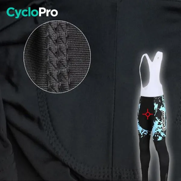 TENUE CYCLISTE AUTOMNE BLEUE - SPLASH+