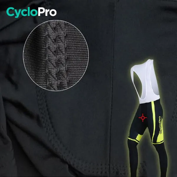 TENUE CYCLISTE AUTOMNE JAUNE - SQUAD+