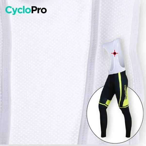 TENUE CYCLISTE AUTOMNE JAUNE - SQUAD+