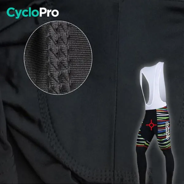 TENUE CYCLISTE AUTOMNE NOIRE - HAPPY+