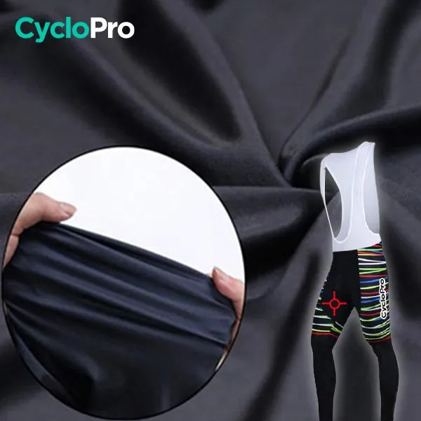 TENUE CYCLISTE AUTOMNE NOIRE - HAPPY+