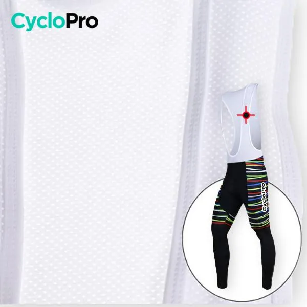 TENUE CYCLISTE AUTOMNE NOIRE - HAPPY+