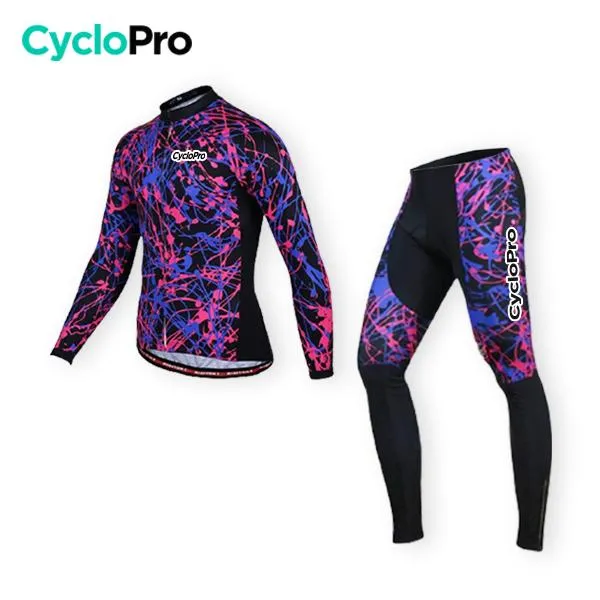 TENUE CYCLISTE AUTOMNE - PAINT+ - DESTOCKAGE