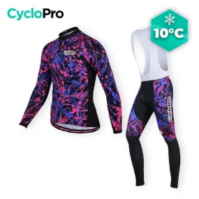 TENUE CYCLISTE AUTOMNE - PAINT+ - DESTOCKAGE