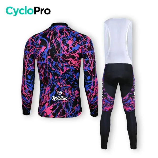 TENUE CYCLISTE AUTOMNE - PAINT+ - DESTOCKAGE