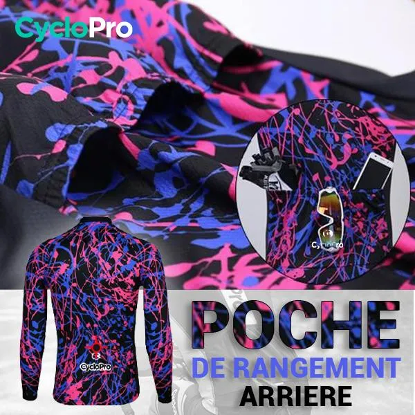 TENUE CYCLISTE AUTOMNE - PAINT+ - DESTOCKAGE