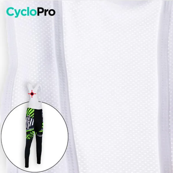 TENUE CYCLISTE AUTOMNE VERTE - DIRTY+