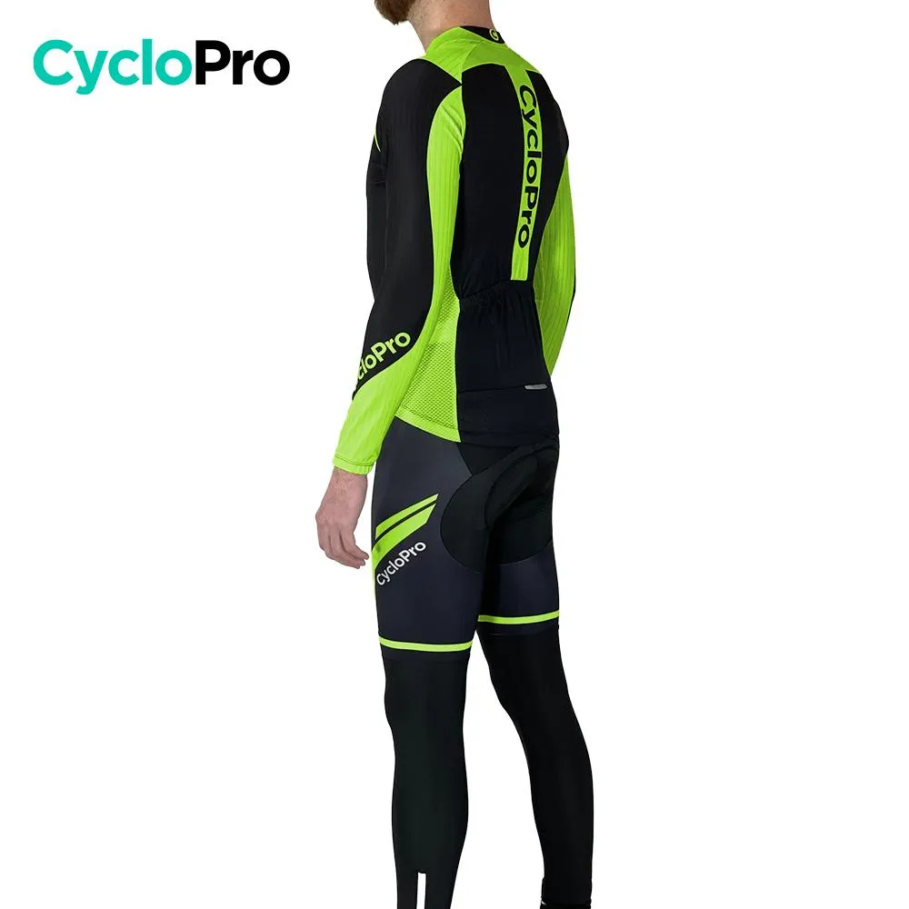 Tenue cycliste automne verte - Flash+