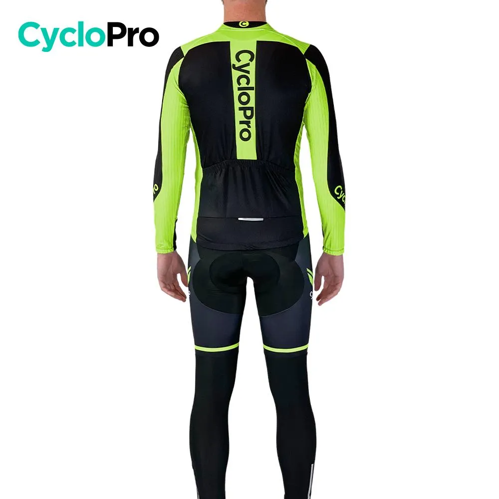 Tenue cycliste automne verte - Flash+